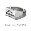 Creative Rotatable Love Ring – Adjustable Fidget Mood Ring - Homebound Essentials