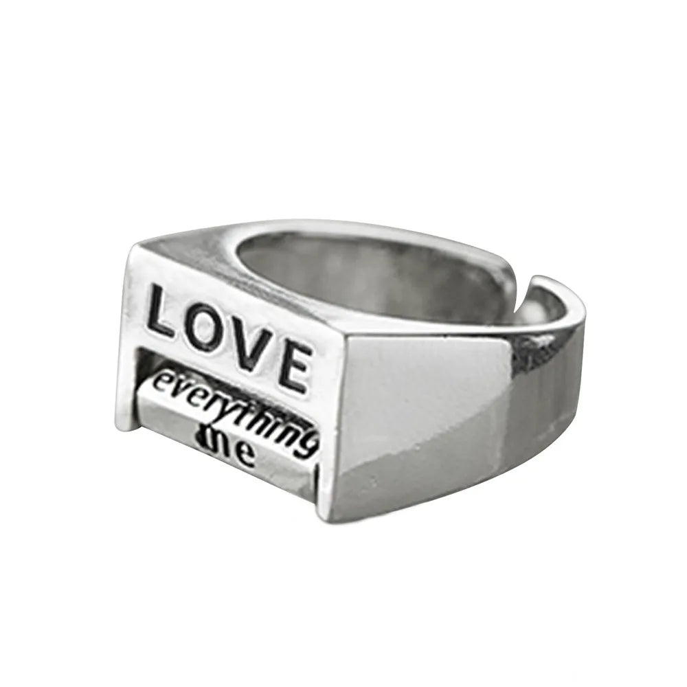 Creative Rotatable Love Ring – Adjustable Fidget Mood Ring - Homebound Essentials