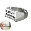 Creative Rotatable Love Ring – Adjustable Fidget Mood Ring - Homebound Essentials