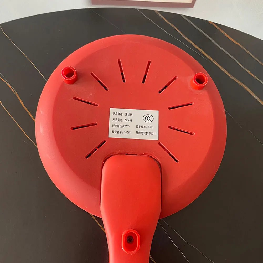 CrispWave: Electric Crepe Maker | Non - Stick Breakfast & Pizza Machine | Portable Crepe, Pancake, Bacon, and Tortilla Maker - Homebound Essentials