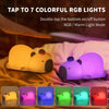 Cute Cartoon Capybara Silicone Night Light - Homebound Essentials