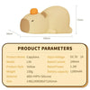 Cute Cartoon Capybara Silicone Night Light - Homebound Essentials
