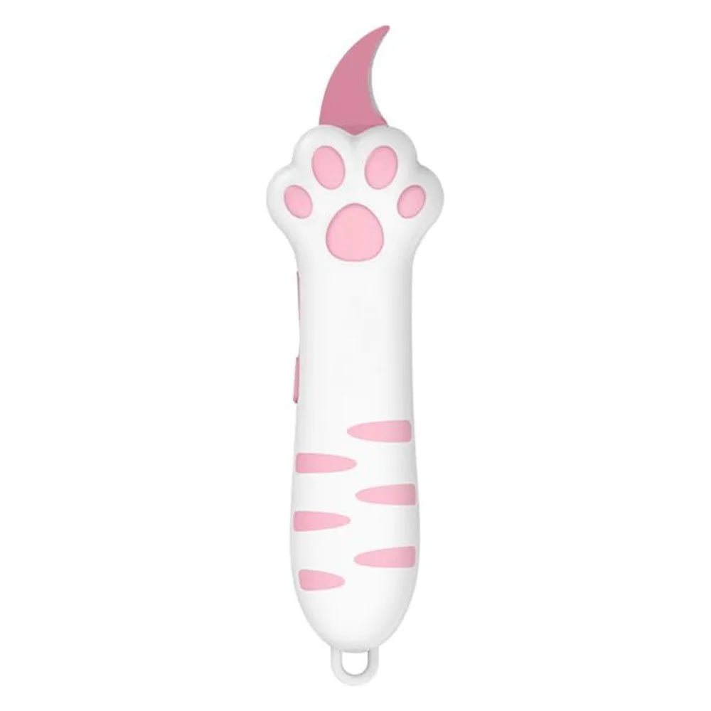 Cute Cat Paw Sharp Box Cutter: Mini Portable Cat Claw Utility Knife - Homebound Essentials