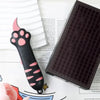 Cute Cat Paw Sharp Box Cutter: Mini Portable Cat Claw Utility Knife - Homebound Essentials