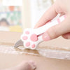 Cute Cat Paw Sharp Box Cutter: Mini Portable Cat Claw Utility Knife - Homebound Essentials