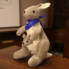 Cute Mother & Child Kangaroo Plush Toys: Kawaii Big Size Kangaroo Plushie - Homebound Essentials