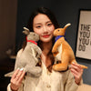 Cute Mother & Child Kangaroo Plush Toys: Kawaii Big Size Kangaroo Plushie - Homebound Essentials