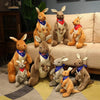 Cute Mother & Child Kangaroo Plush Toys: Kawaii Big Size Kangaroo Plushie - Homebound Essentials