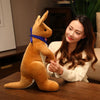 Cute Mother & Child Kangaroo Plush Toys: Kawaii Big Size Kangaroo Plushie - Homebound Essentials