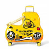 Cute Pony Cartoon Suitcase for Children: Ride - On Carry - On Kids Luggage - Homebound Essentials