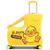 Cute Pony Cartoon Suitcase for Children: Ride - On Carry - On Kids Luggage - Homebound Essentials