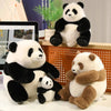 Cute Zoo Panda Plush Toy: 35cm Kawaii Stuffed Animal - Homebound Essentials