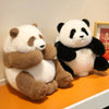 Cute Zoo Panda Plush Toy: 35cm Kawaii Stuffed Animal - Homebound Essentials