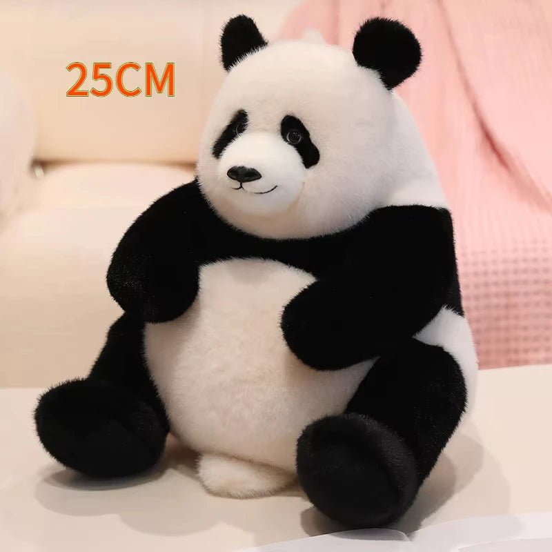 Cute Zoo Panda Plush Toy: 35cm Kawaii Stuffed Animal - Homebound Essentials