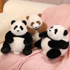 Cute Zoo Panda Plush Toy: 35cm Kawaii Stuffed Animal - Homebound Essentials