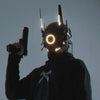 Cyberpunk Helmet Shinobi Mask: Robot Samurai Armor with LED Light - Homebound Essentials