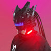 Cyberpunk Helmet Shinobi Mask: Robot Samurai Armor with LED Light - Homebound Essentials