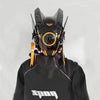 Cyberpunk Helmet Shinobi Mask: Robot Samurai Armor with LED Light - Homebound Essentials
