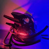 Cyberpunk Helmet Shinobi Mask: Robot Samurai Armor with LED Light - Homebound Essentials