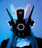 Cyberpunk Helmet Shinobi Mask: Robot Samurai Armor with LED Light - Homebound Essentials
