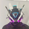 Cyberpunk Helmet Shinobi Mask: Robot Samurai Armor with LED Light - Homebound Essentials