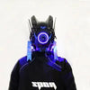 Cyberpunk Helmet Shinobi Mask: Robot Samurai Armor with LED Light - Homebound Essentials