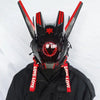 Cyberpunk Helmet Shinobi Mask: Robot Samurai Armor with LED Light - Homebound Essentials