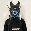 Cyberpunk Helmet Shinobi Mask: Robot Samurai Armor with LED Light - Homebound Essentials