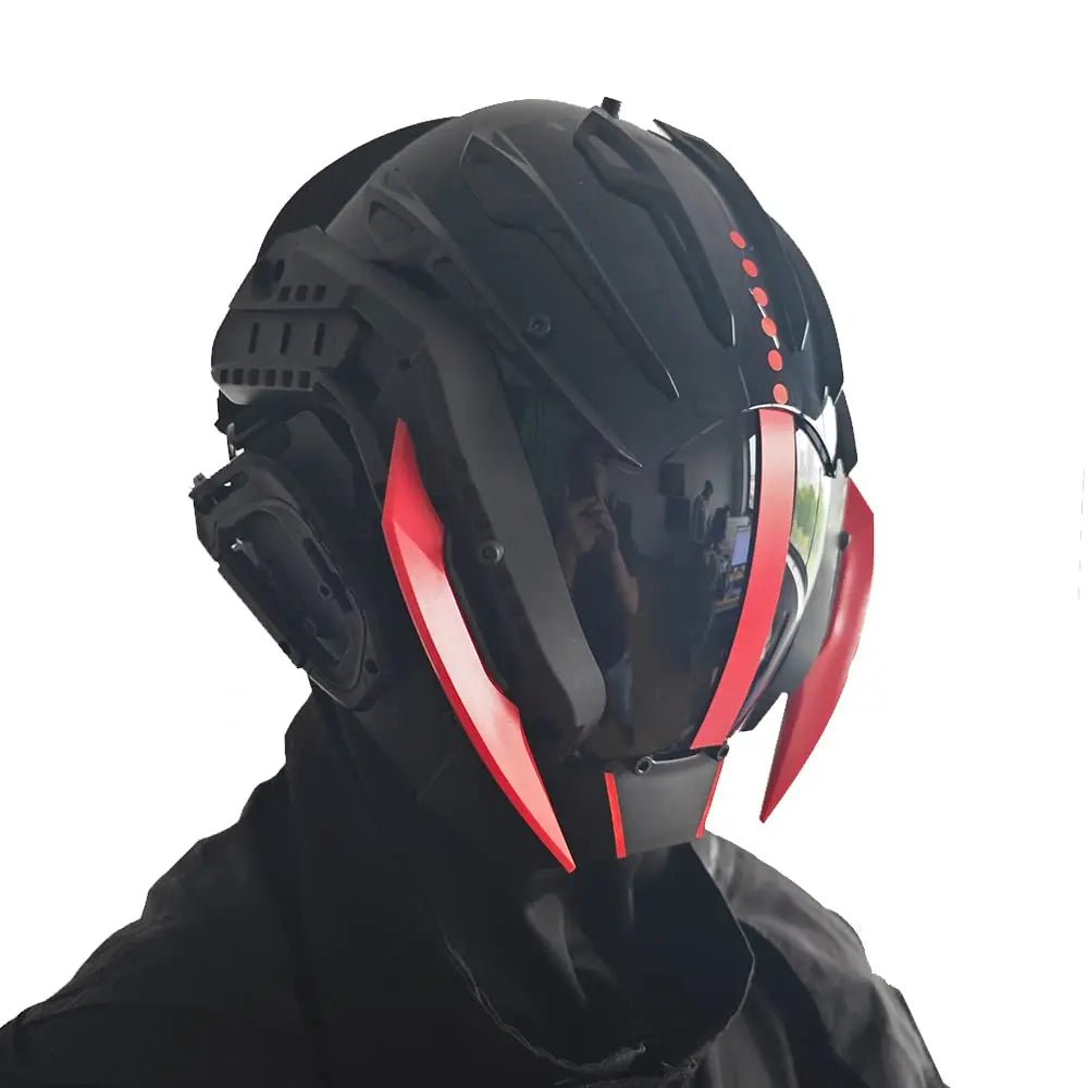 CyberPunk Mask for Men: Cosplay Samurai Mask for Halloween & Music Festivals - Homebound Essentials