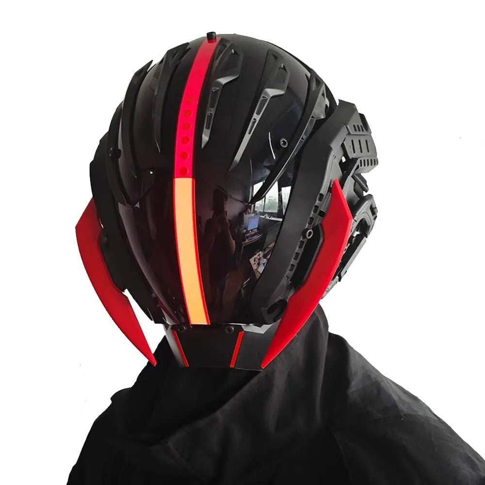 CyberPunk Mask for Men: Cosplay Samurai Mask for Halloween & Music Festivals - Homebound Essentials