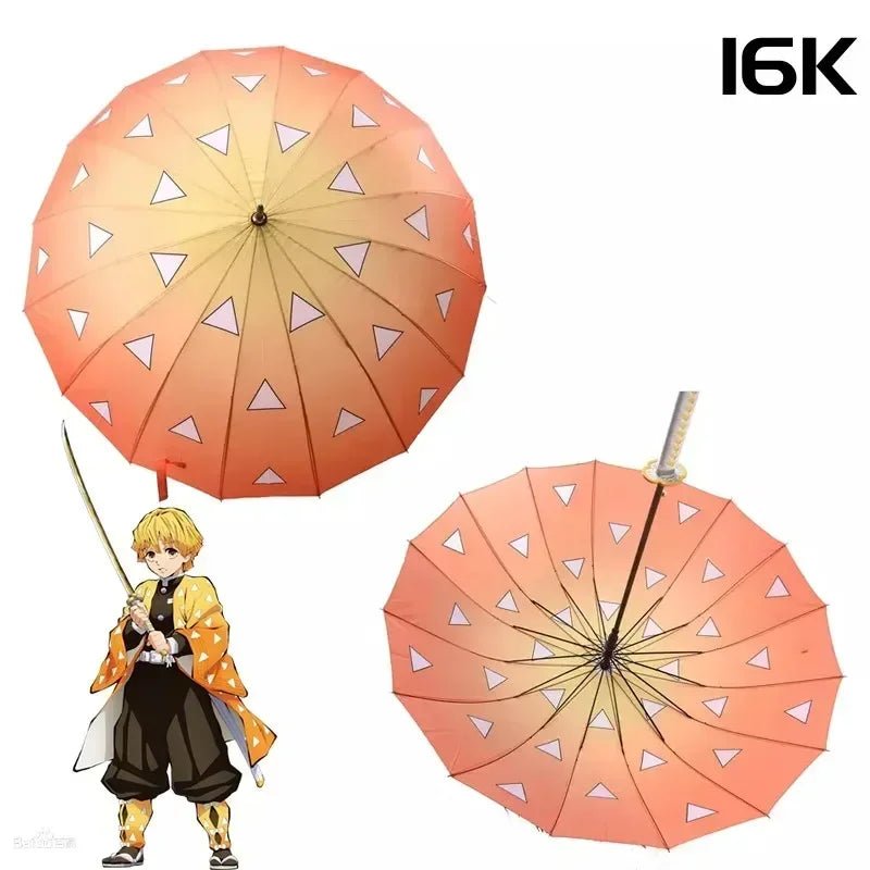 Demon Slayer Katana Handle Umbrella: Tanjirou, Shinobu, and More - Homebound Essentials