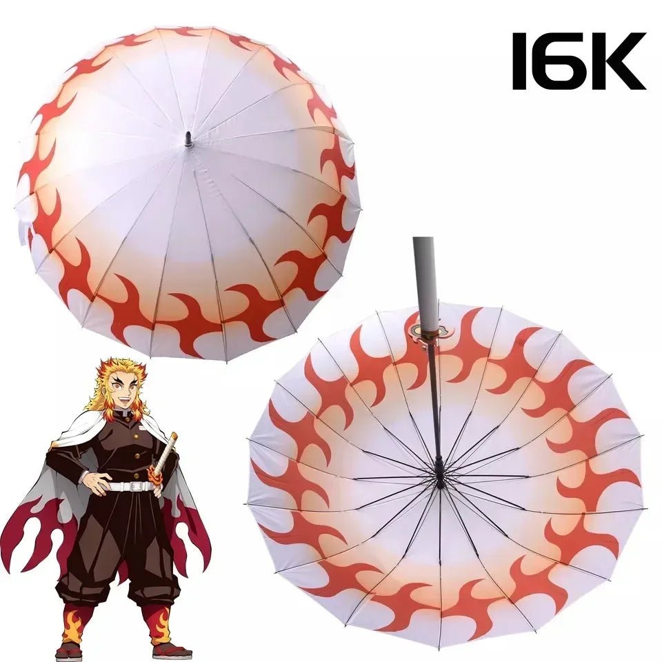 Demon Slayer Katana Handle Umbrella: Tanjirou, Shinobu, and More - Homebound Essentials