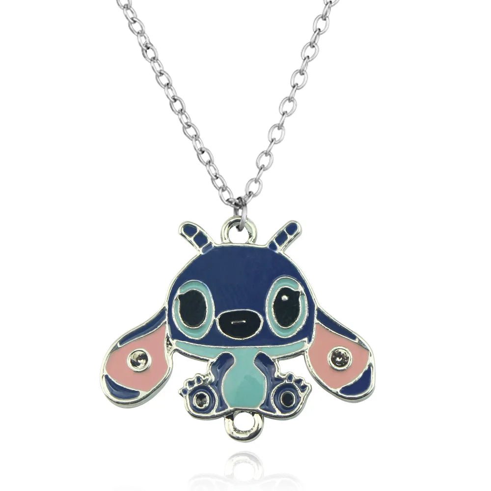Disney Lilo & Stitch Heart Pendant Necklace - Homebound Essentials