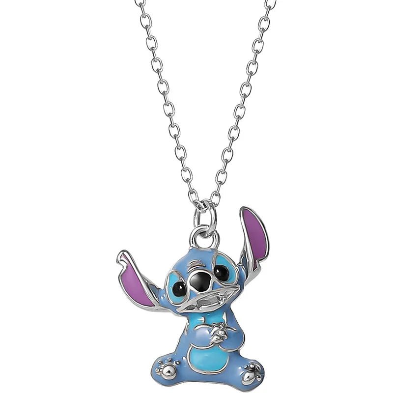 Disney Lilo & Stitch Heart Pendant Necklace - Homebound Essentials