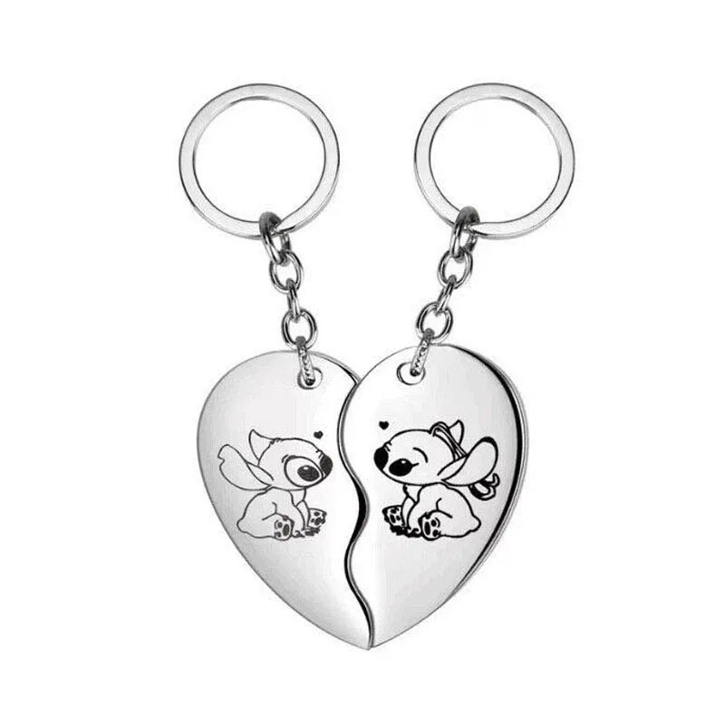 Disney Lilo & Stitch Heart Pendant Necklace - Homebound Essentials