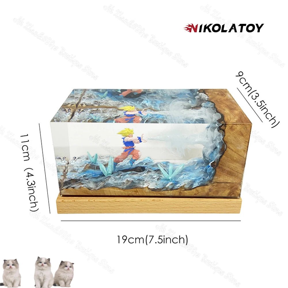 Dragon Ball Z Goku Resin Desktop Ornament - Homebound Essentials