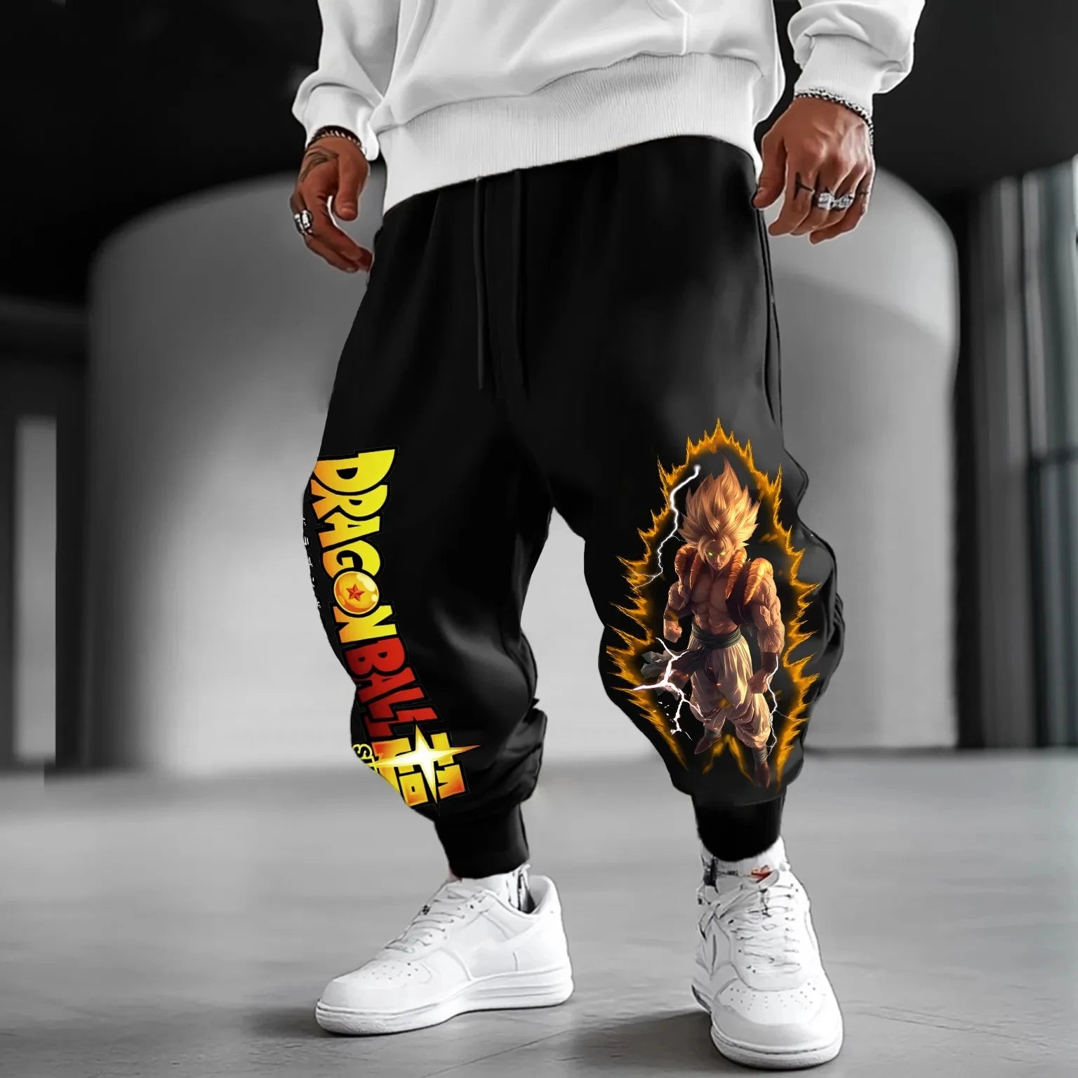 Dragon Ball Z Pure Cotton Loose Trousers - Homebound Essentials