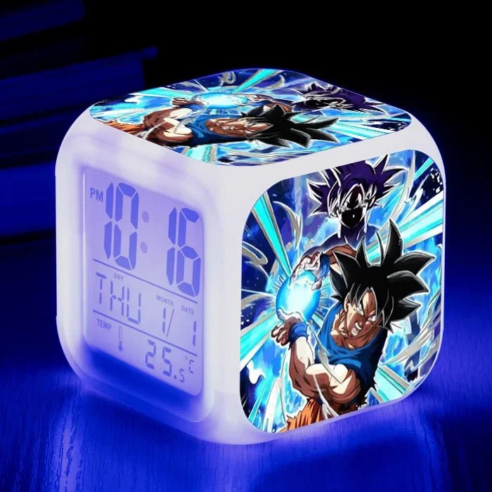 Dragon Ball Z Super Saiyan Alarm Clock Figures - Homebound Essentials