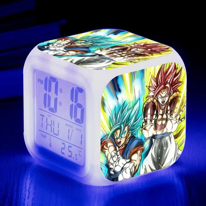 Dragon Ball Z Super Saiyan Alarm Clock Figures - Homebound Essentials