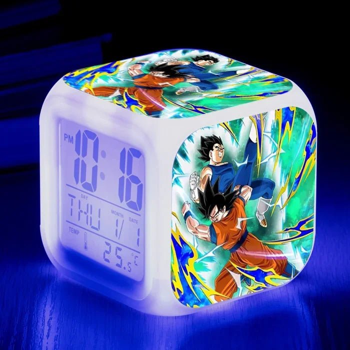 Dragon Ball Z Super Saiyan Alarm Clock Figures - Homebound Essentials