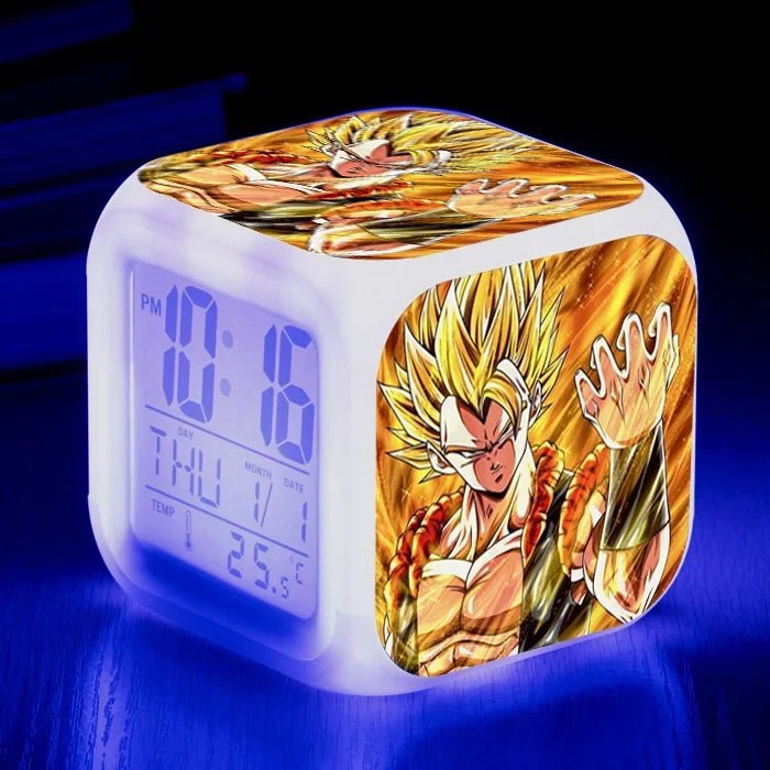 Dragon Ball Z Super Saiyan Alarm Clock Figures - Homebound Essentials