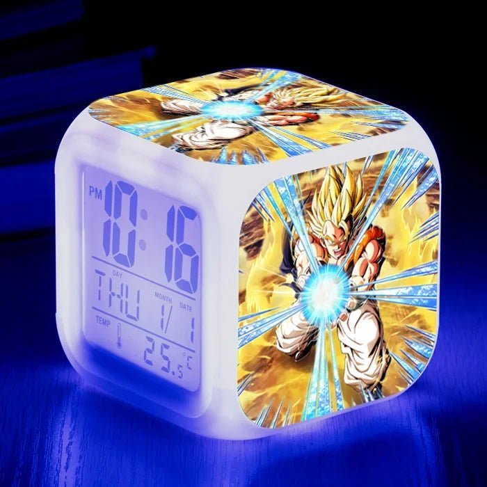 Dragon Ball Z Super Saiyan Alarm Clock Figures - Homebound Essentials