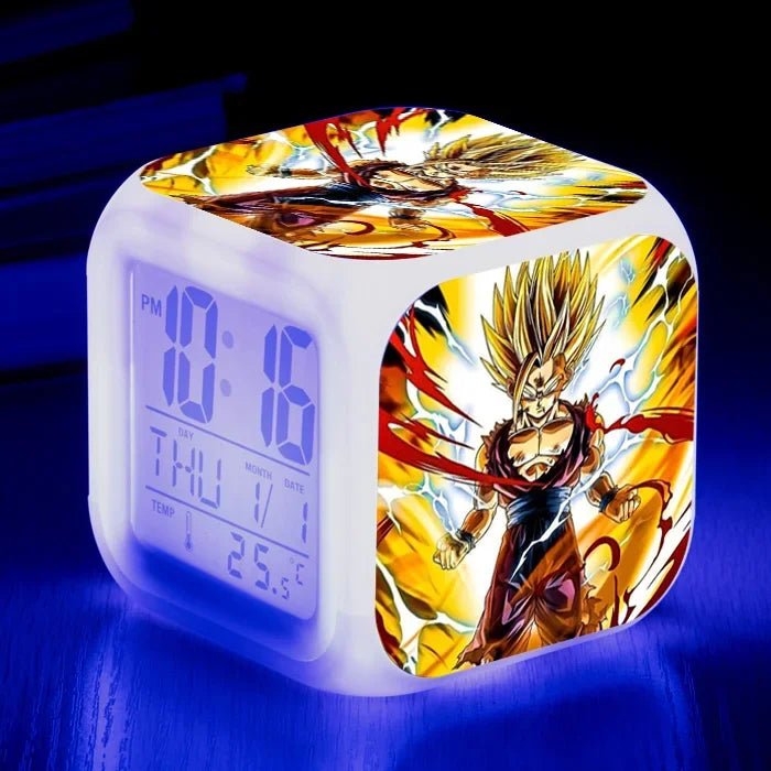 Dragon Ball Z Super Saiyan Alarm Clock Figures - Homebound Essentials