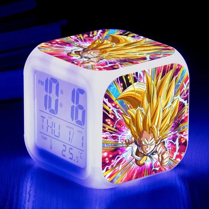 Dragon Ball Z Super Saiyan Alarm Clock Figures - Homebound Essentials