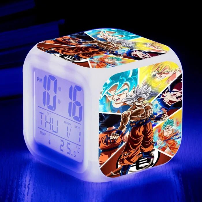 Dragon Ball Z Super Saiyan Alarm Clock Figures - Homebound Essentials