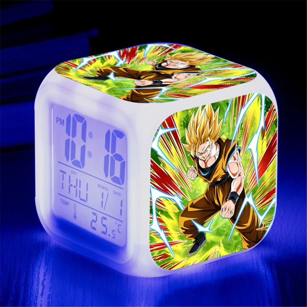 Dragon Ball Z Super Saiyan Alarm Clock Figures - Homebound Essentials