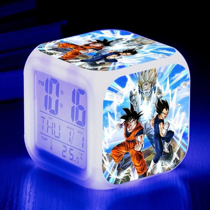 Dragon Ball Z Super Saiyan Alarm Clock Figures - Homebound Essentials