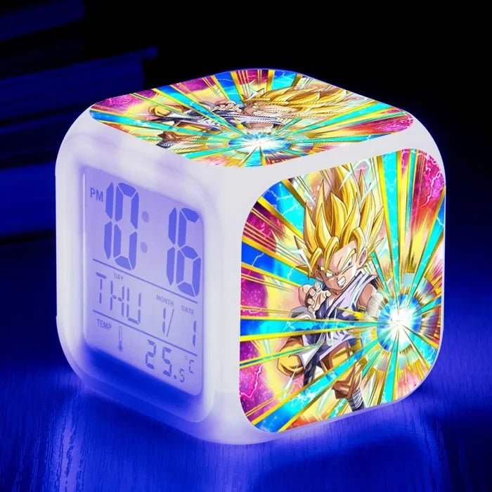 Dragon Ball Z Super Saiyan Alarm Clock Figures - Homebound Essentials