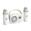 EchoVibe Bluetooth Karaoke Speaker: Bluetooth Karaoke Speaker with 1 - 2 Wireless Microphones | TF Card, FM Radio, HiFi Bass, Hands - Free Calls - Homebound Essentials