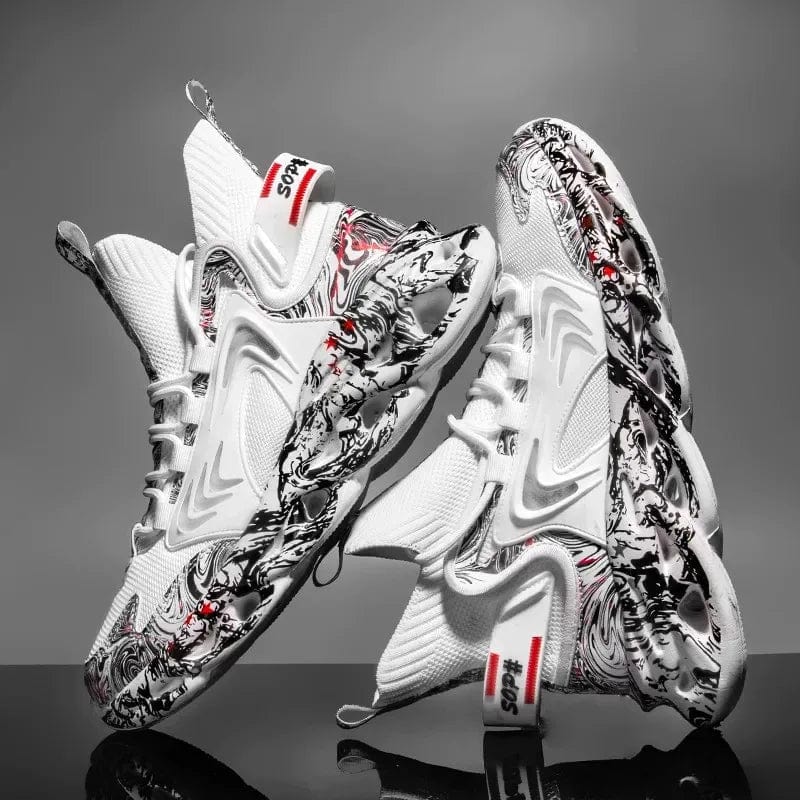 EliteStride Men's Luxury Sneakers: Luxury Men's Sneakers | Casual Trainer Shoes, Breathable Running Shoes, Fashionable Loafers for Men - Homebound Essentials